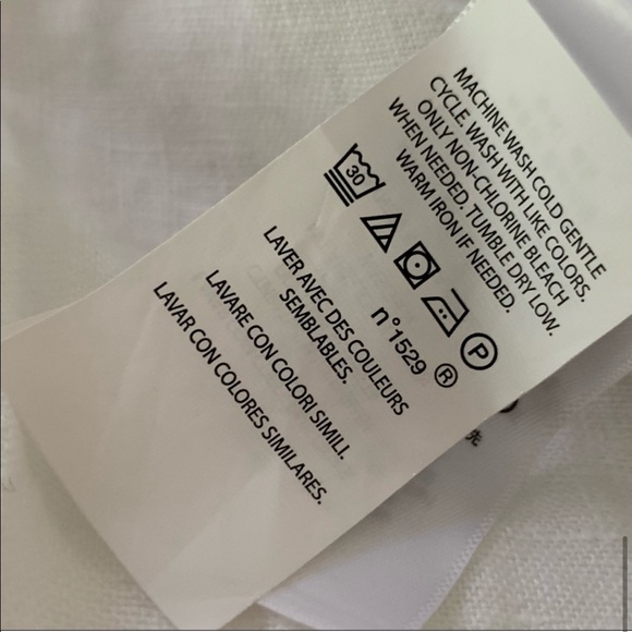 New Ralph Lauren Linen Maxi White Long Dress - Picture 11 of 13